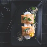 Kokosové palačinky s ananasem