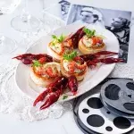 Paštičky s raky a remuládou