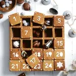 Perníkový adventní kalendář