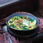 Perská „hrstková“ polévka