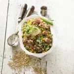 Pohankový salát s tuňákem