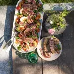 Salát Niçoise z grilu