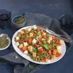 Salát s mungo fazolkami