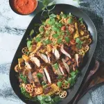 Salát s kuřetem a kukuřicí