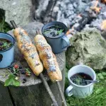 Sladcí hadi na klacku s lučním čajem