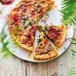 Slaný koláč se šťovíkem