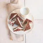 Strouhané kakaové řezy