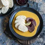 Svíčková & bezlepkový kynutý knedlík