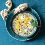 Sýrová bramboračka s mletým hovězím