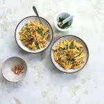 Těstoviny s omáčkou z pečené mrkve