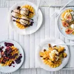 Sladké vafle s oblohou 4x jinak