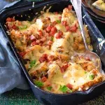 Zapékané vídeňské knedlíky se sýrem