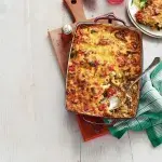 Zapečené makarony s hlívou ústřičnou