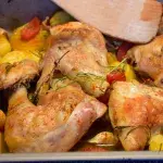 kuřecí maso s bramborami