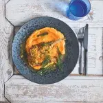 Vepřové kotlety s mrkvovo-pastinákovou kaší