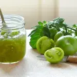 Čatní ze zelených rajčat