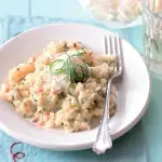 Rizoto s medvědím česnekem