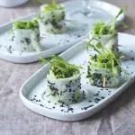 Rolky z ředkve daikon