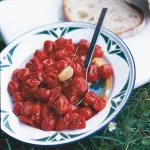 Salát z pečených rajčat