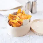 Smažené mrkvové lupínky s římským kmínem