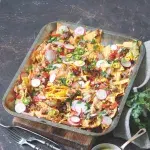 Svěží zapečené nachos