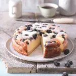 Tvarožník s ostružinami Tvarožník s ostružinami