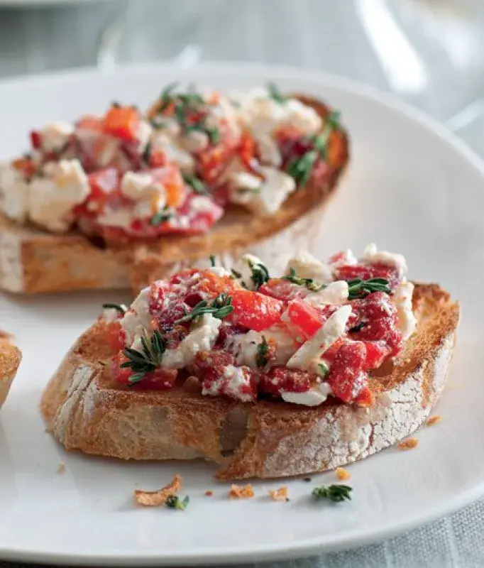 Pomazánka z pečených paprik