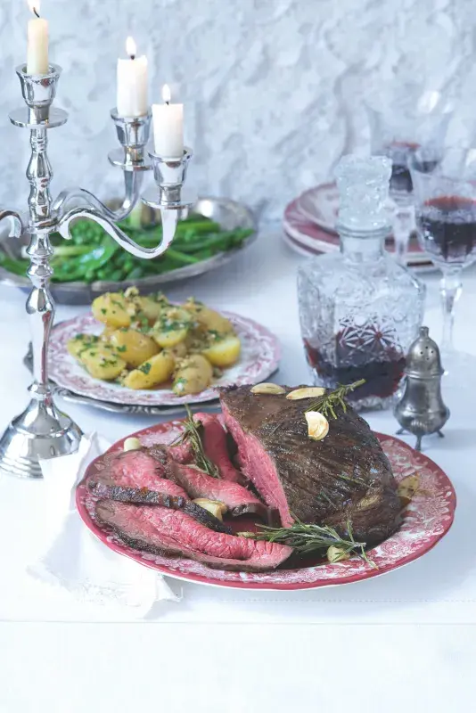 Anglická hovězí pečeně čili roastbeef