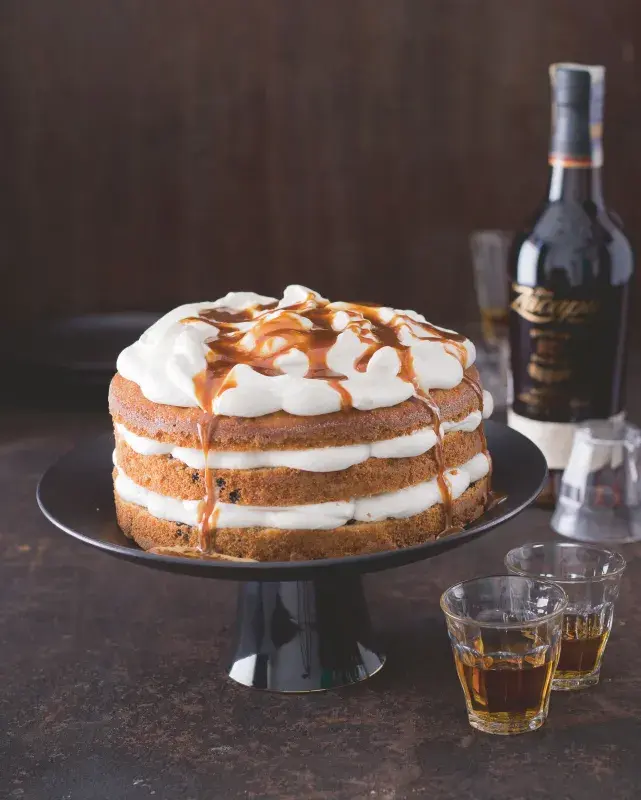 Hruškový cheesecake v medovníku