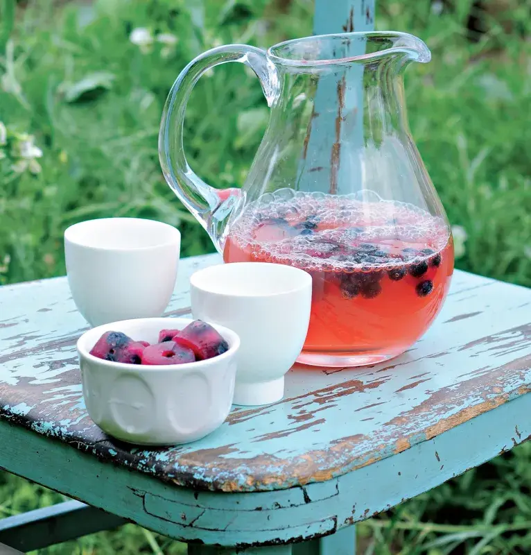 Borůvková limonáda