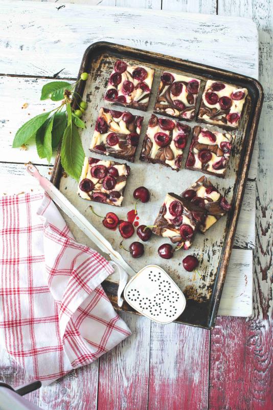 Cheesecake brownies