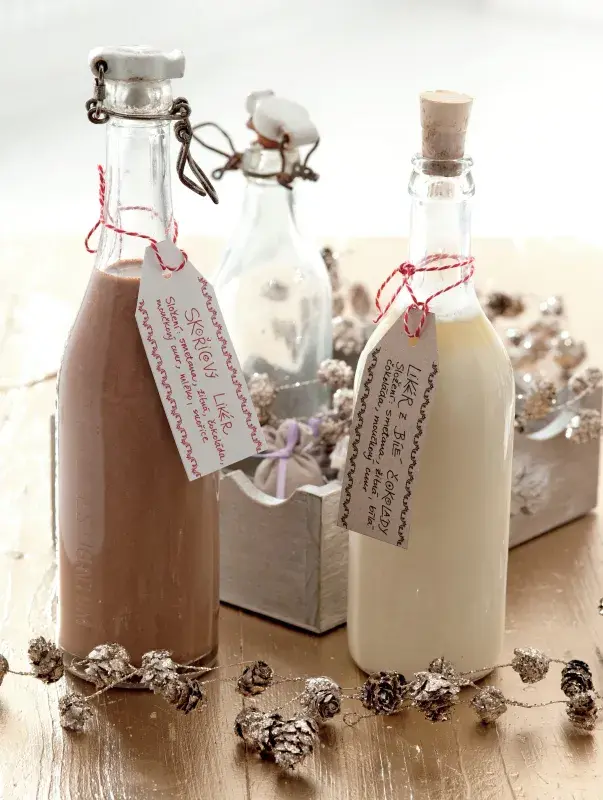 Čokoládový likér se skořicí