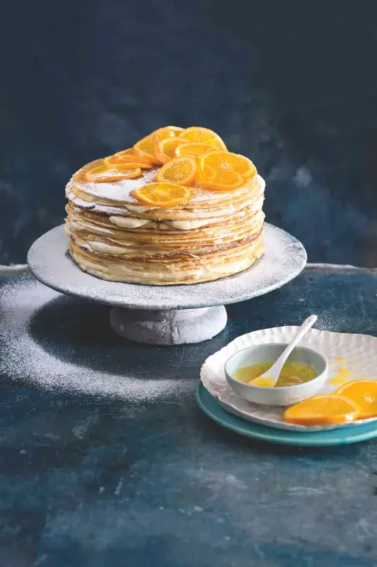 Dort crêpes Suzette