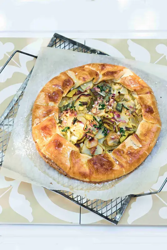 Galetka à la vichyssoise