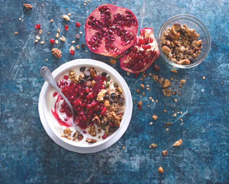 Granola s banánem
