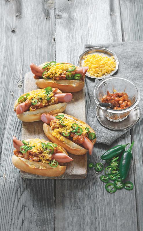 Chilli hot dog