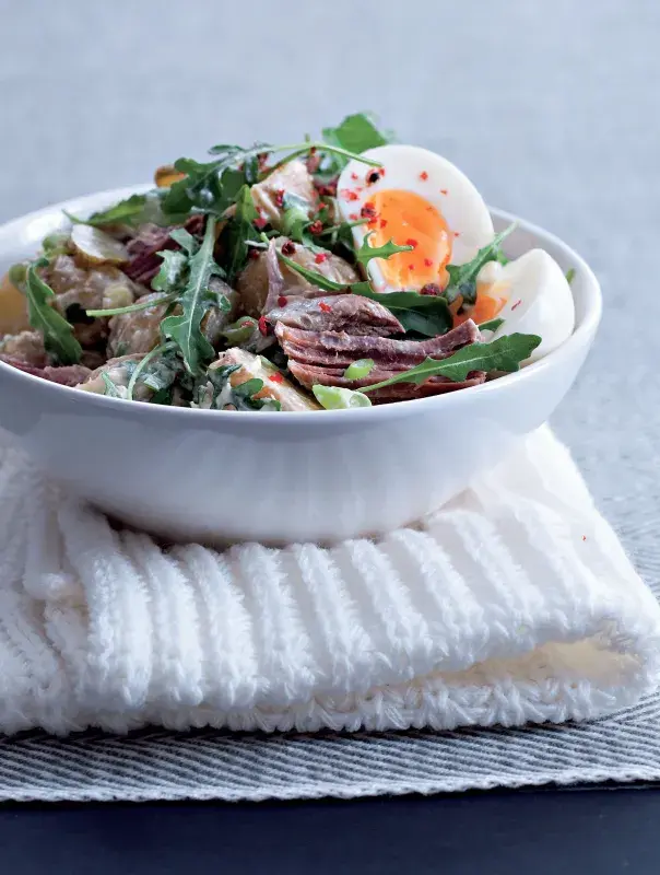 Hovězí salát s křenem