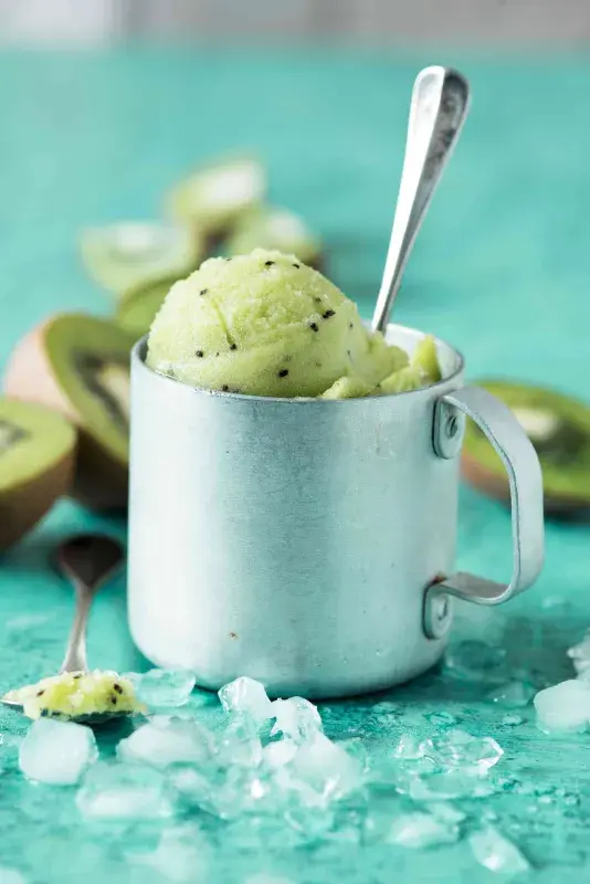  Kiwi sorbet