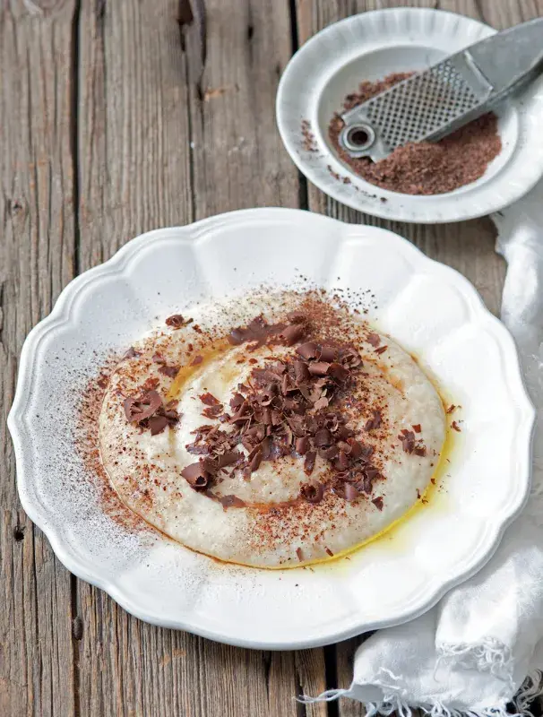 Jemná krupicová kaše