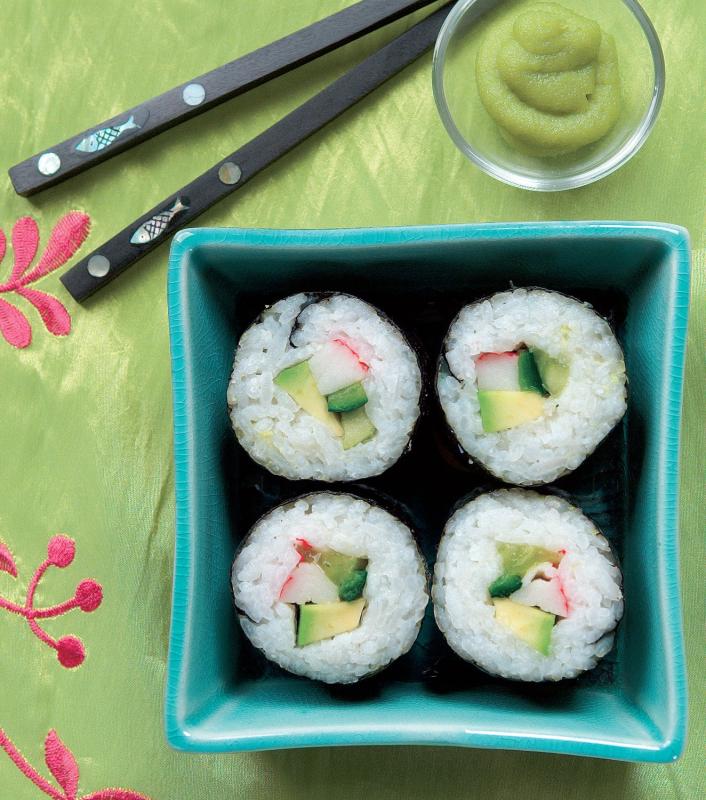 Maki s krabem