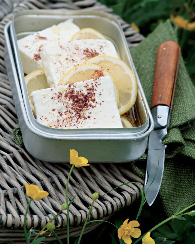 Marinovaná feta