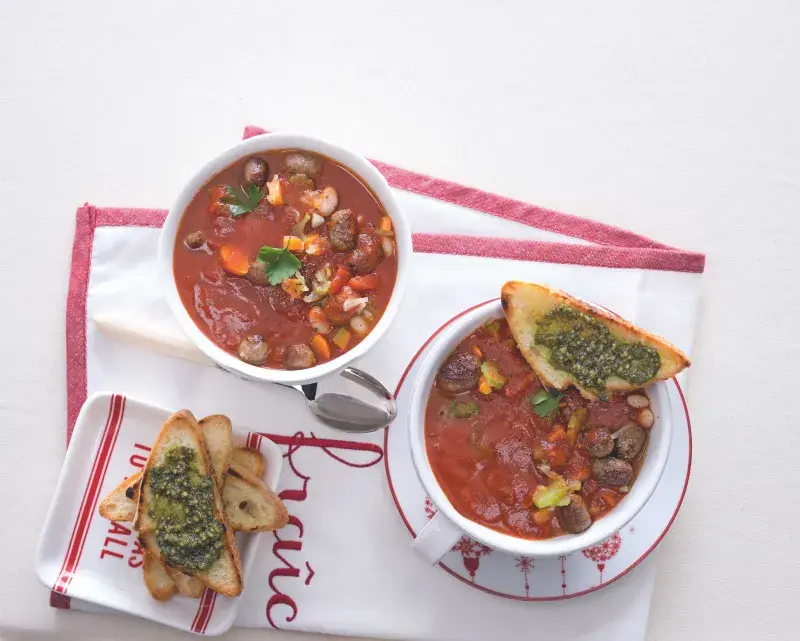 Polévka minestrone