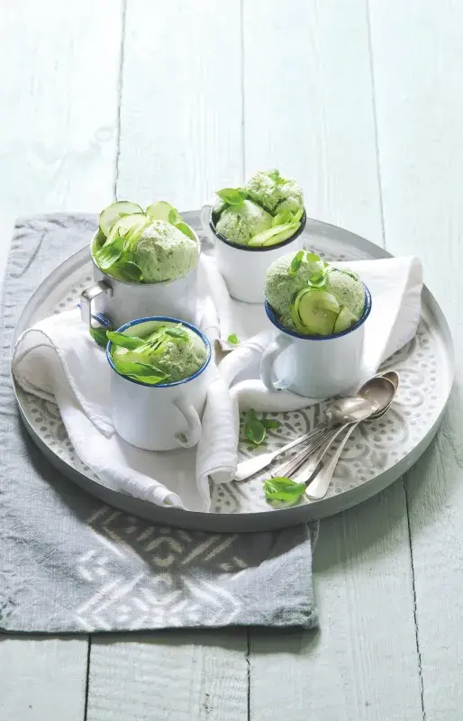 Cottage cheese zmrzlina je velmi oblíbená: obsahuje hodně proteinů