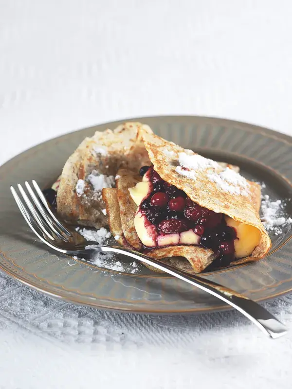 Palačinky s vanilkovým krémem