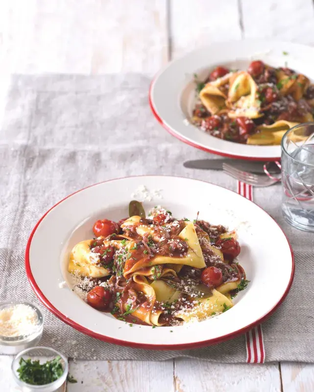 Pappardelle s kachním ragú