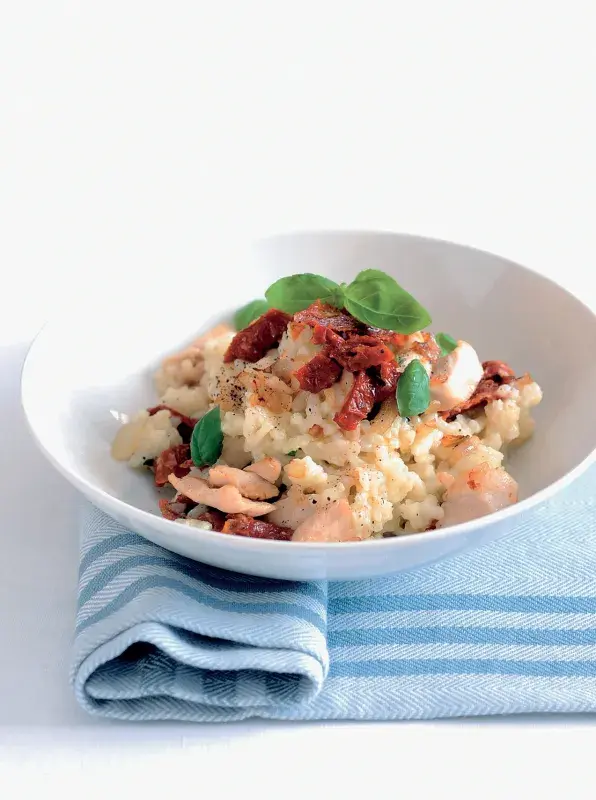 Pečené rizoto s kuřecím masem