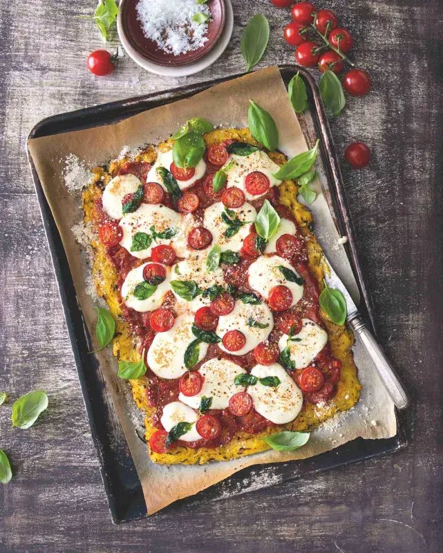 Pizza ze špagetové dýně