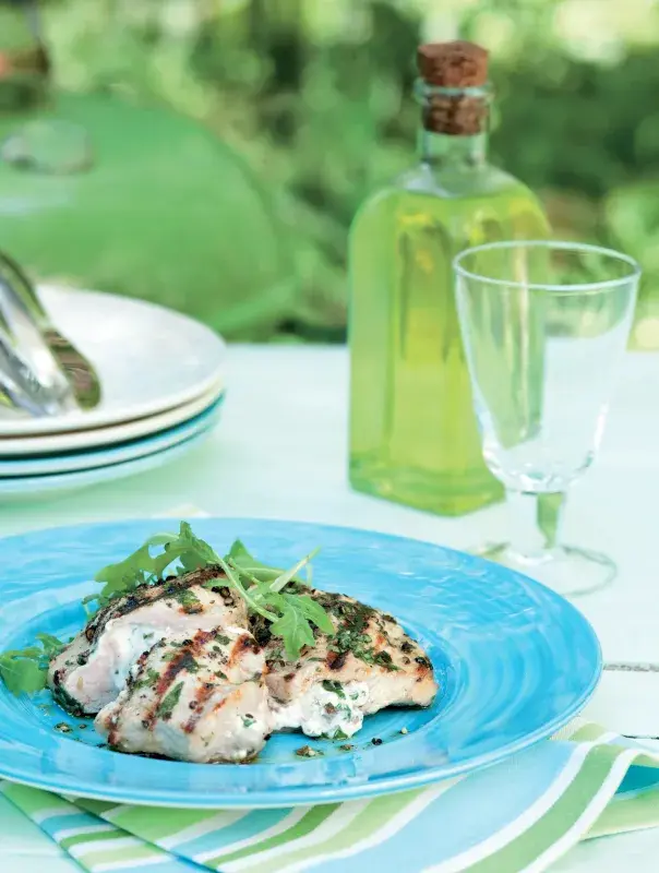 Plněná vepřová kotleta