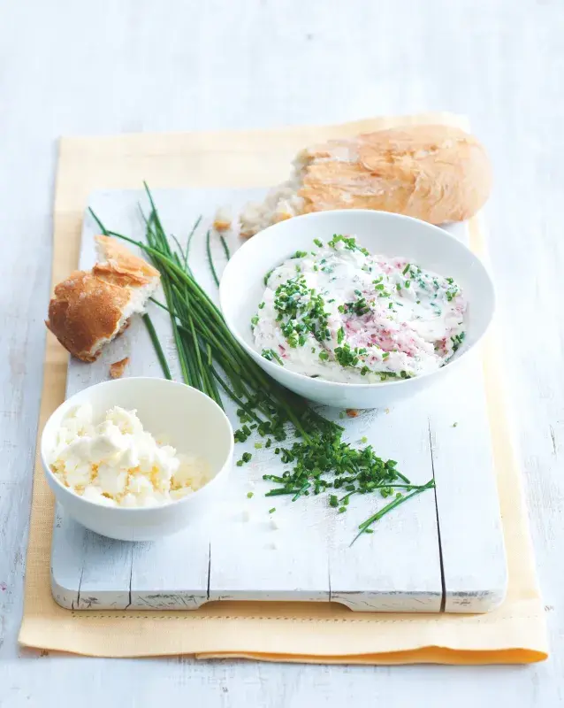 Pomazánka z ricotty a brynzy