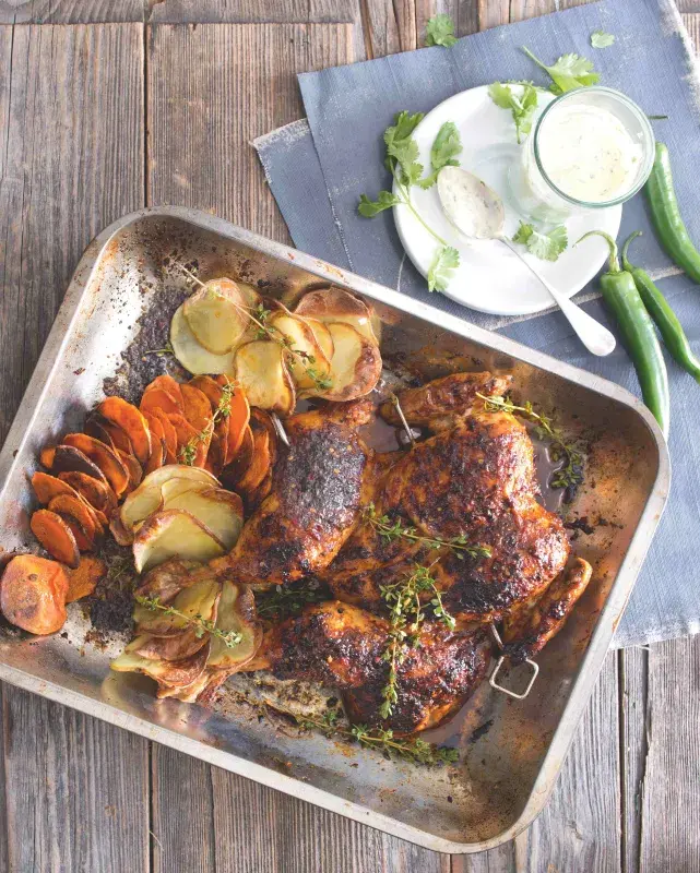 Portugalské paprikové kuře